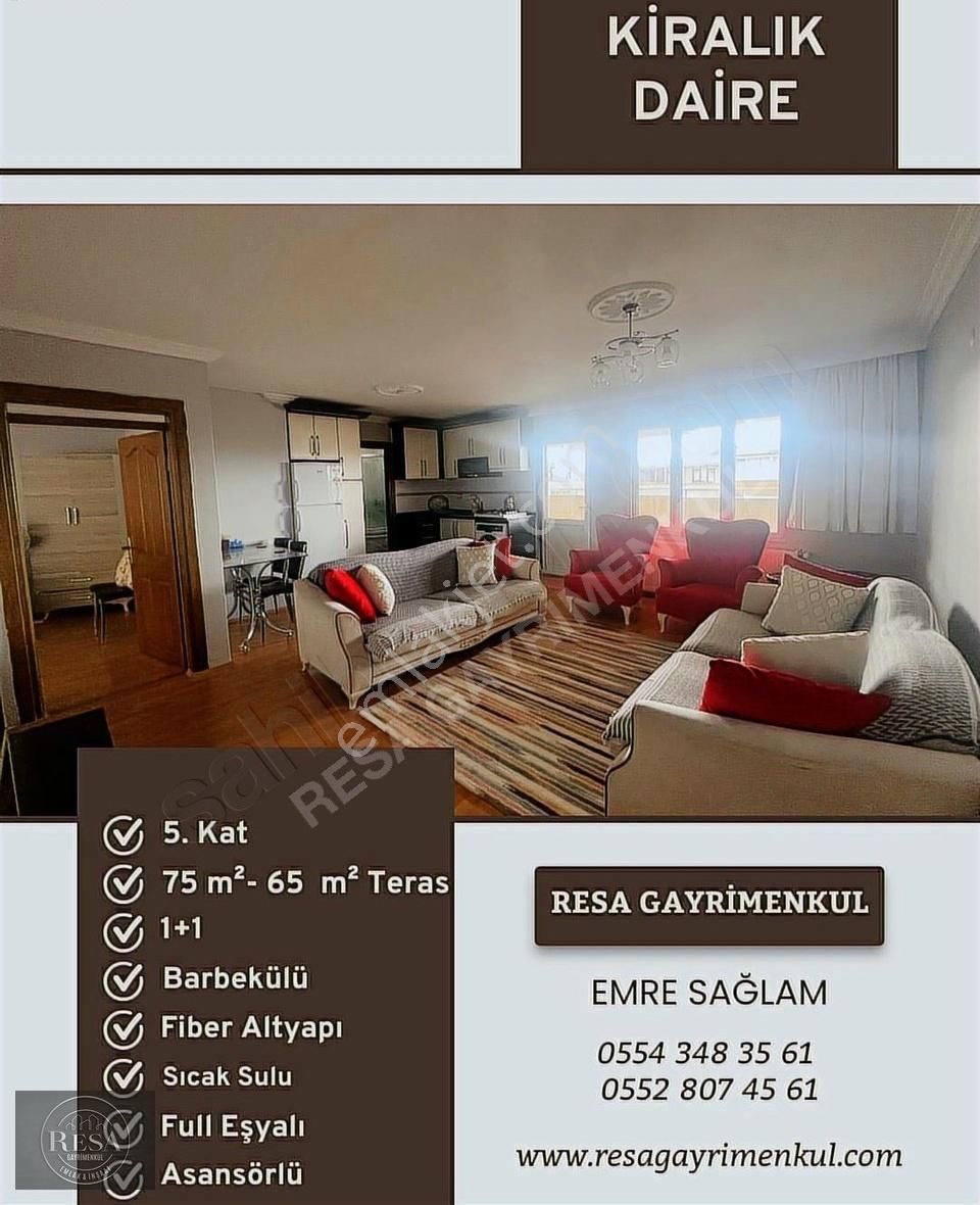 Resa Gayrimenkul'den Eşyalı Kiralık Geniş 1+1 Kiralık Daire