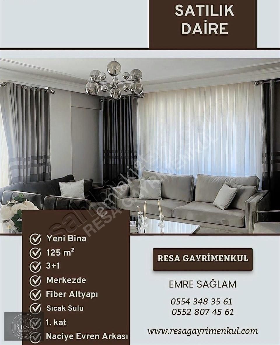 Resa Gayrimenkul'den Satılık Naciye Evren Yakını 3+1 Daire