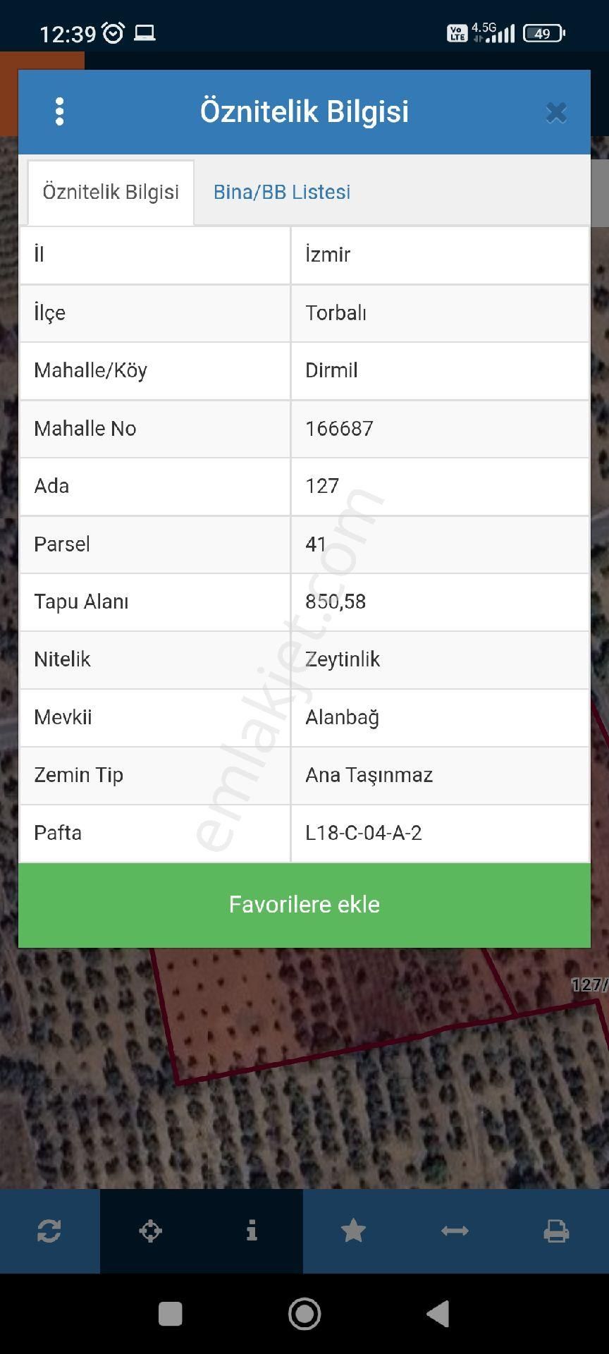 Dirmil Yol Üzeri 2 Hisseli 510m