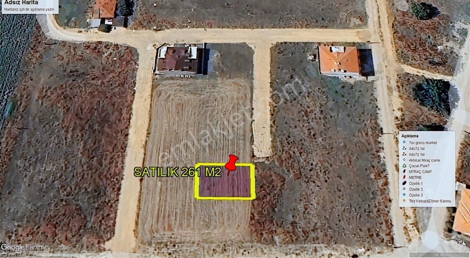 Topraklife Tan İnegöl Akhisar Da 261 M2 Satılık İmarlı Arsa