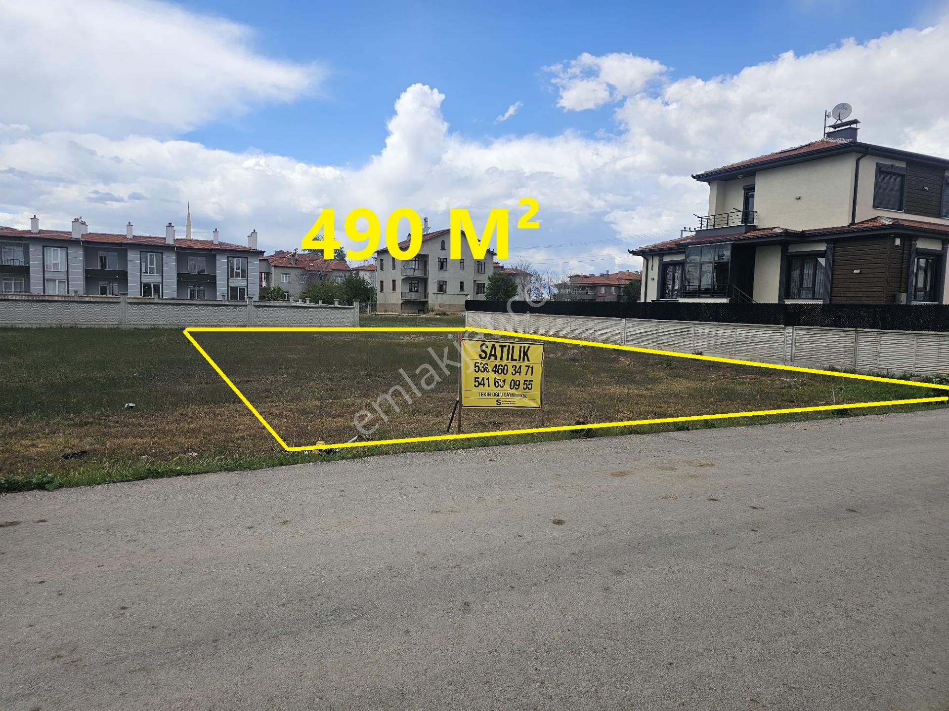 Karatay Karaaslan Üzümcü'de Acil Satılık 490 M² İmarlı Arsa