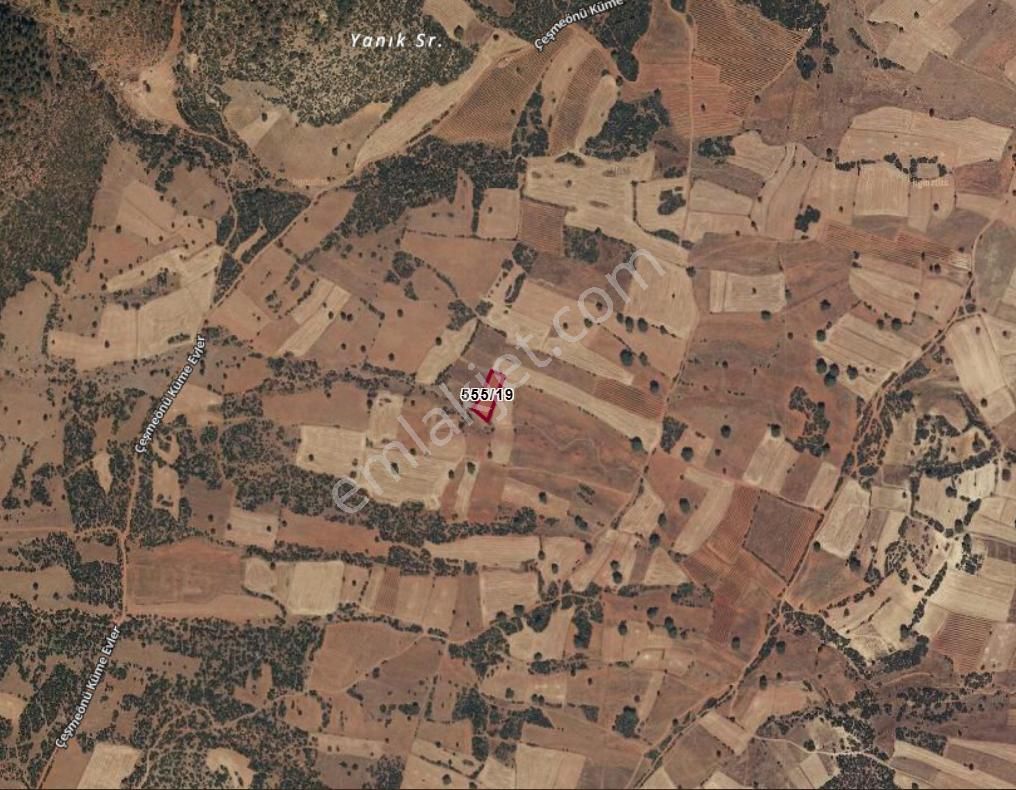 Burdur İlyas'ta Yatırımlık 1.576m² Tarla