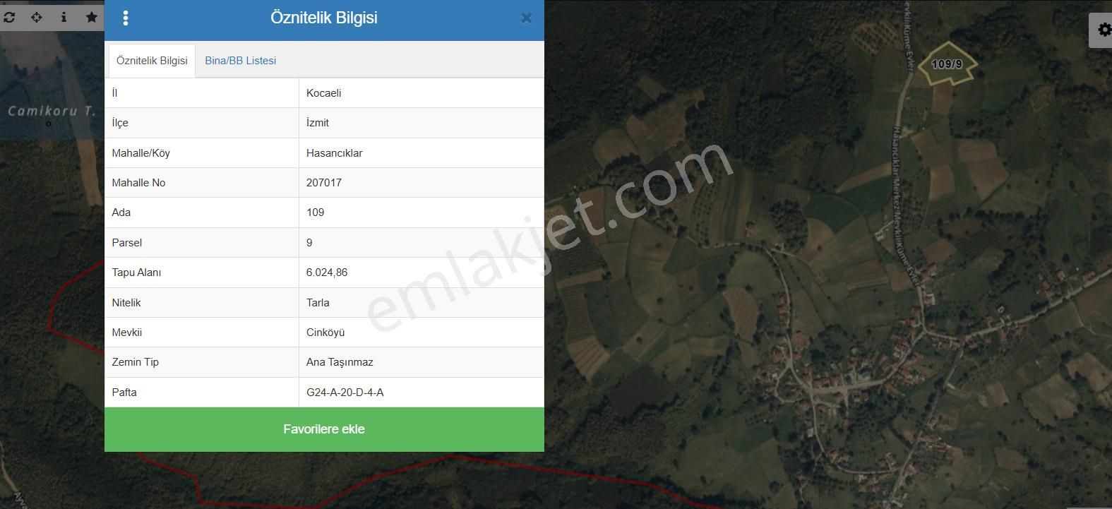 Yola 1 Parsel Satılık Tarla