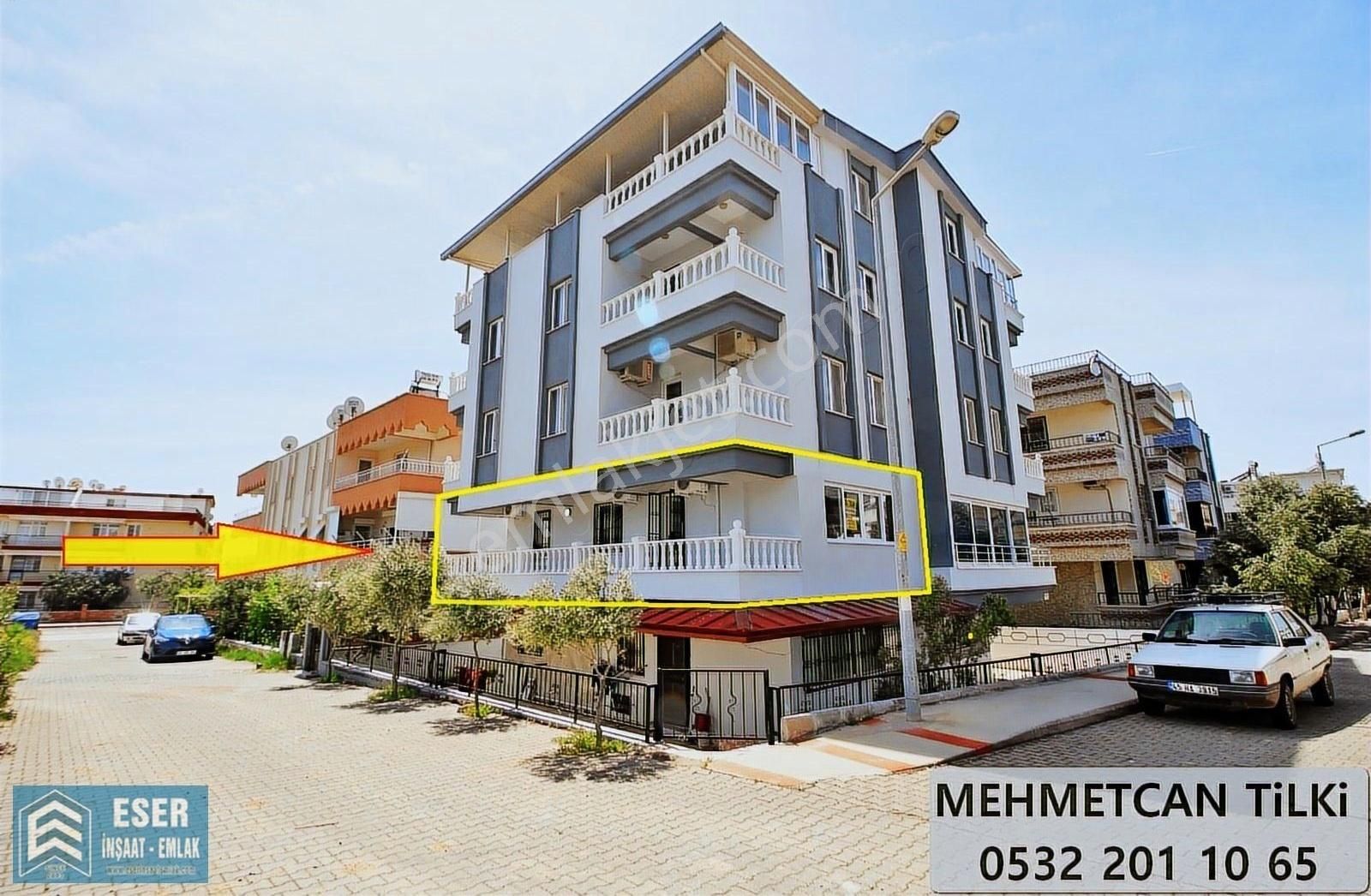 Çamlık'ta Satılık Önü Açık Köşebaşında Park Cepheli 2+1 Daire
