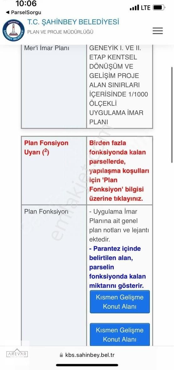 Geneyikte Konut Arsası Hissesi 327 M2 3+1 Daire Fırsatı
