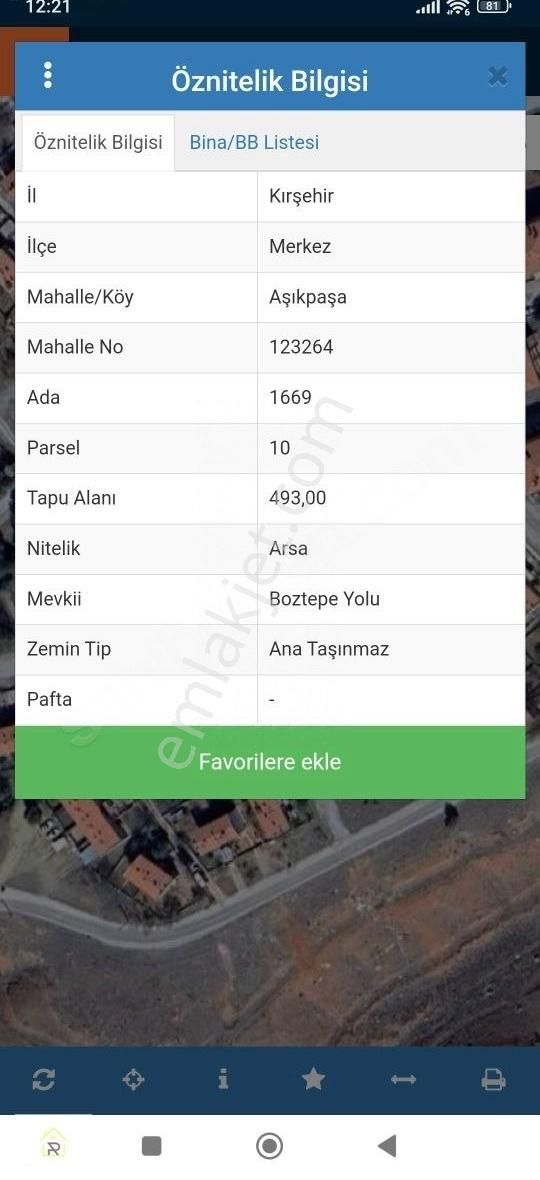 Relaxtr Gayrimenkul Kırşehir Kervansaray Mah.satılık Ticari Arsa