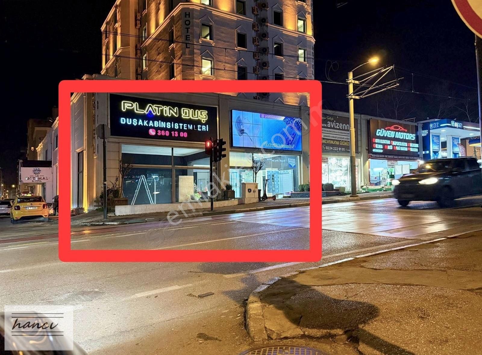 Hancı'dan İnönü Cd Üzerinde Tabela Değeri Yüksek Kiralık Dükkan