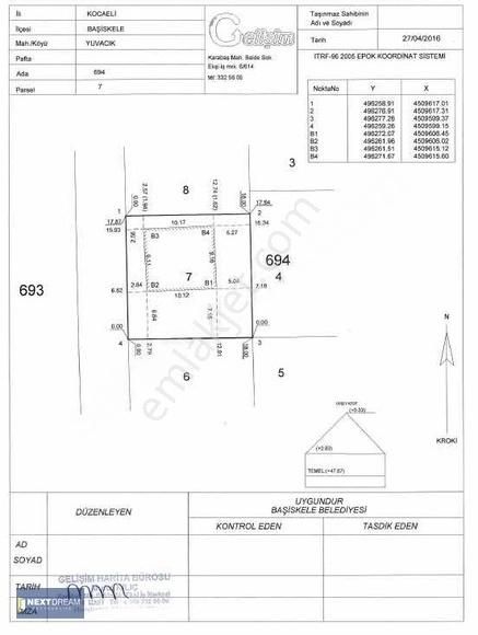 Yeşilyurt Mahallesinde 330 M2 Müstakil Ev