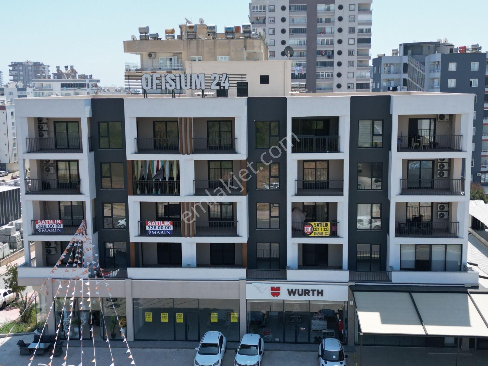 Bm''den Mezitli 2.çevreyolu Üzerin'de 2+1 Kapalı Otoparklı Ofis