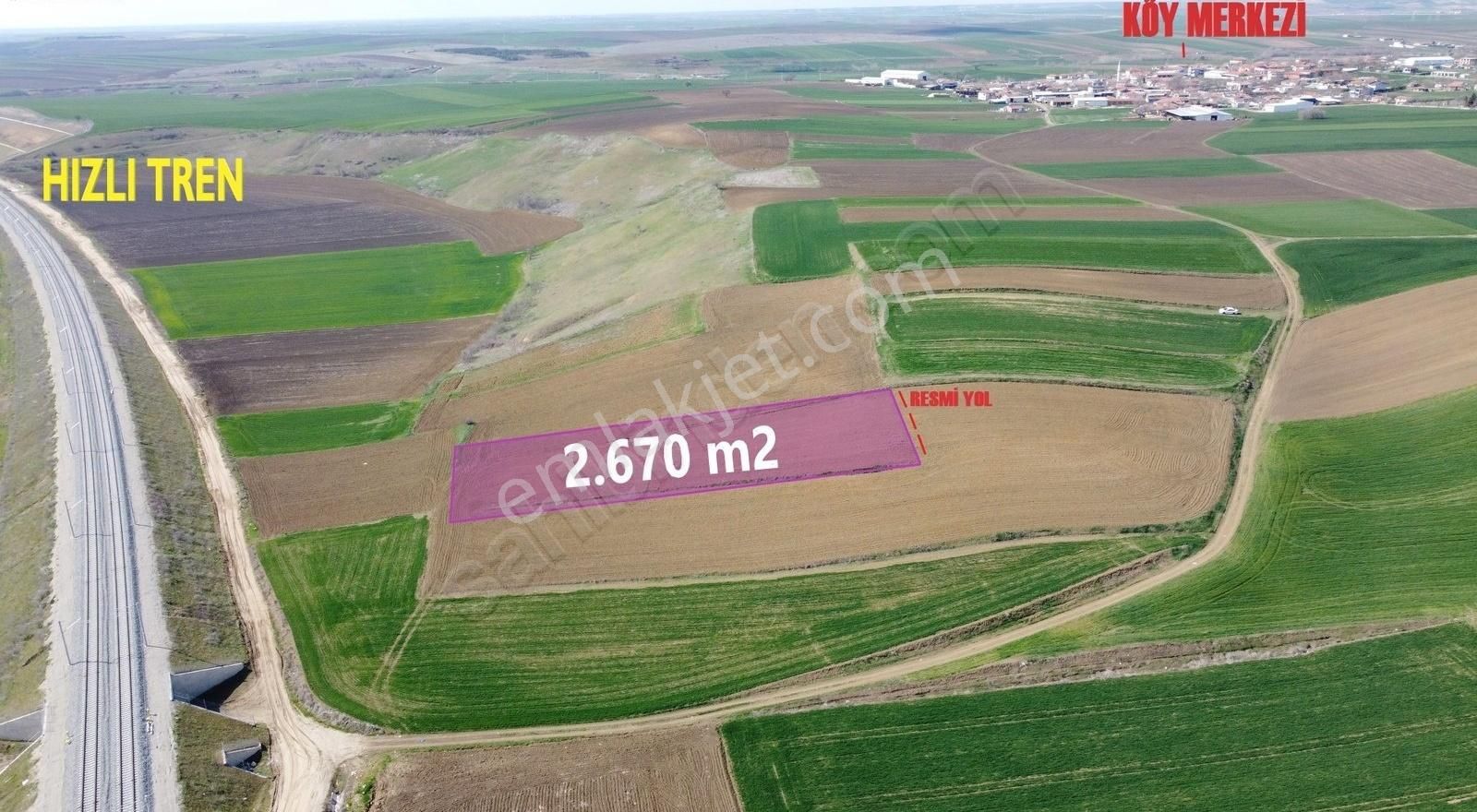 **lüleburgaz Sarıcaali Köye Yakın 2.670 M2 Bağ Tapu**