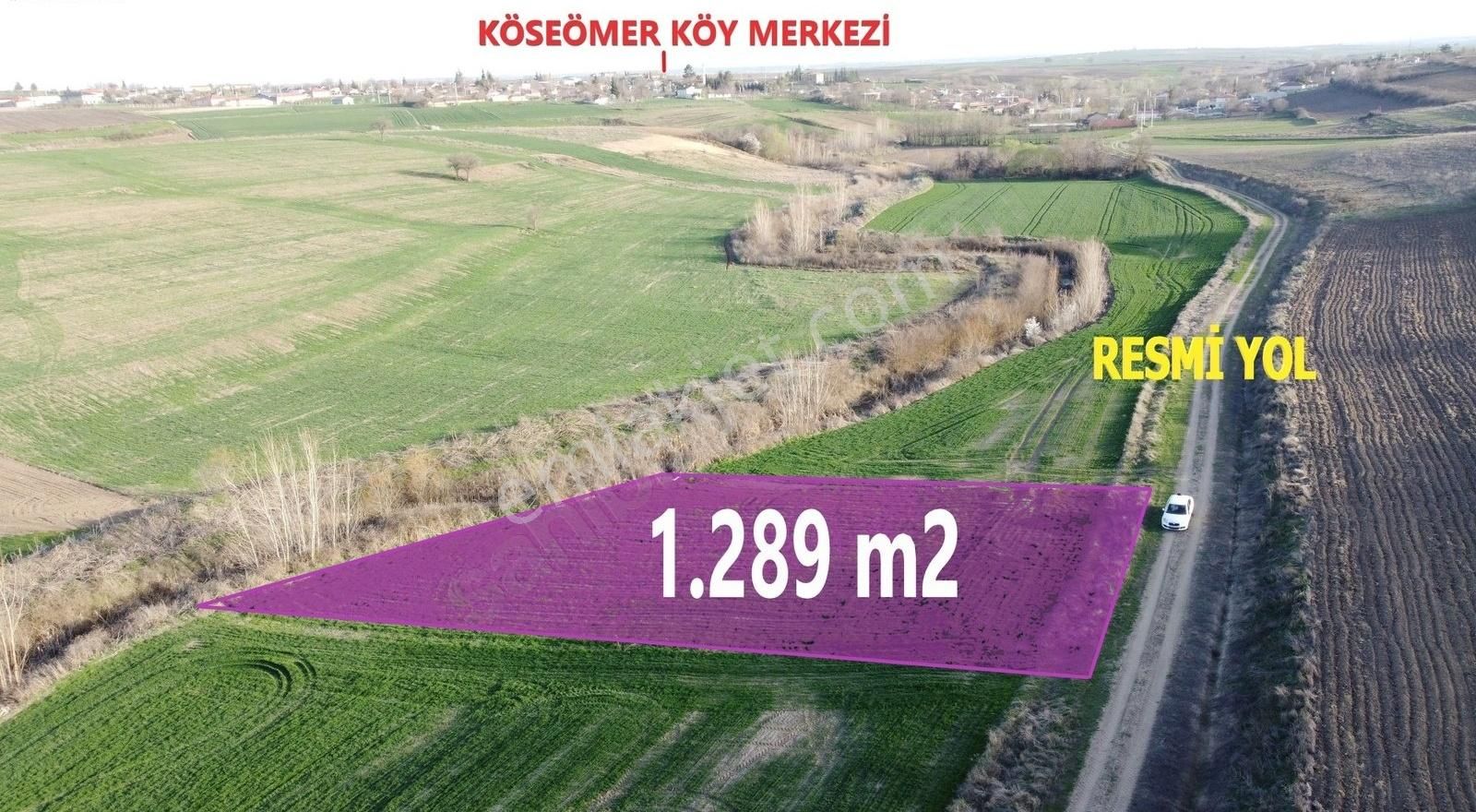 **edirne Köseömer Köyünde İmara Yakın Fırsat Arazi**