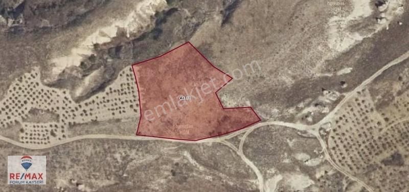 Ürgüp Çökek'de 4.525 M2 Satılık Tarla