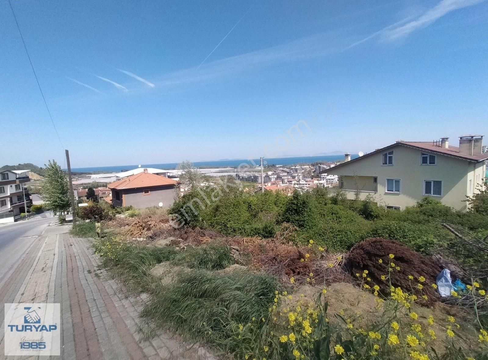 Turyaptan Özden Mh 563 M2 Deniz Manzaralı Arsa