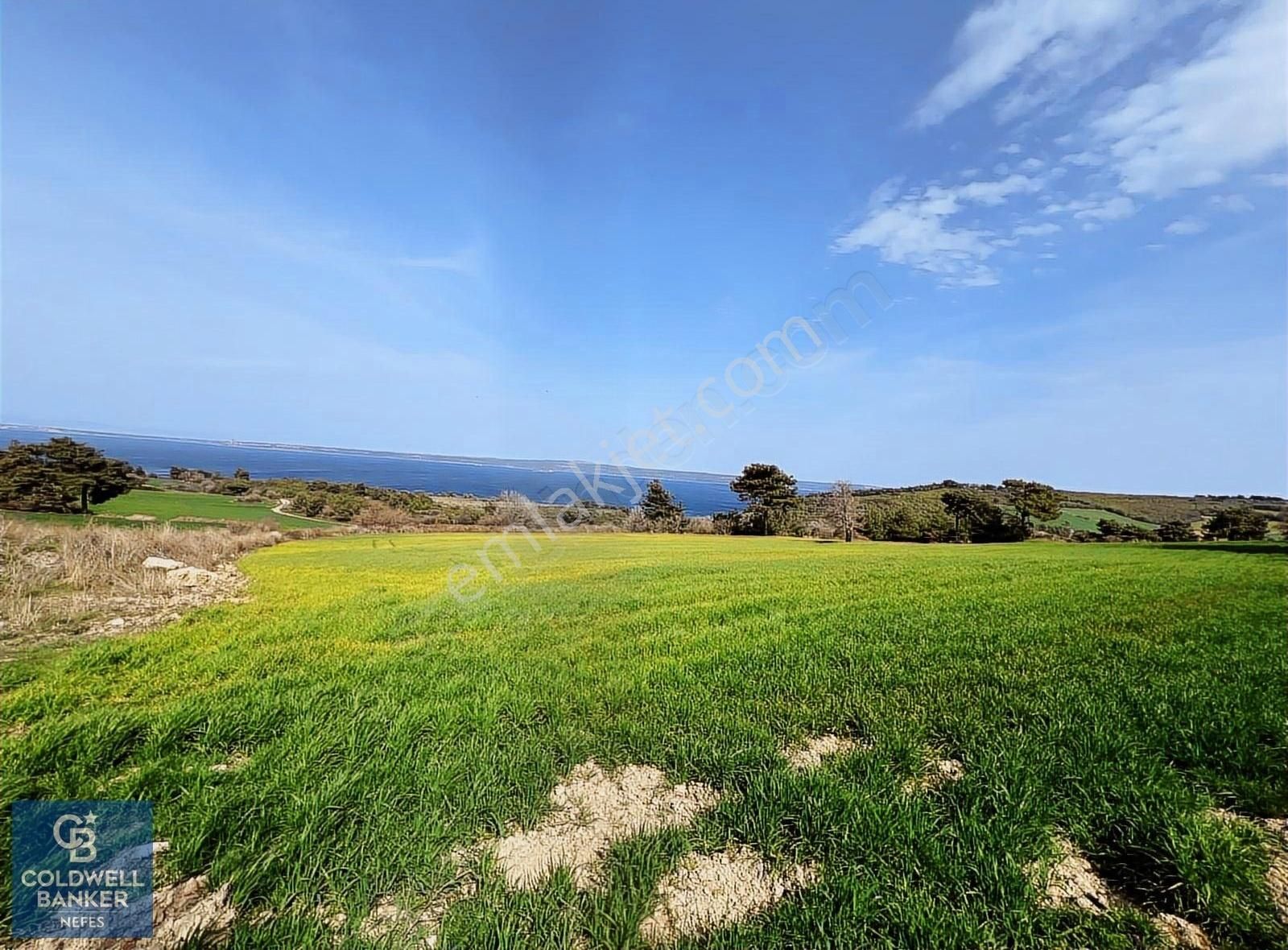 Çanakkale Erenköy Eşsiz Deniz Manzaralı Yatırımlık Tarla