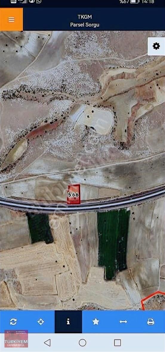 Talas Çevlik' Te 3200m2 Tek Tapu, Satlık Tarla.