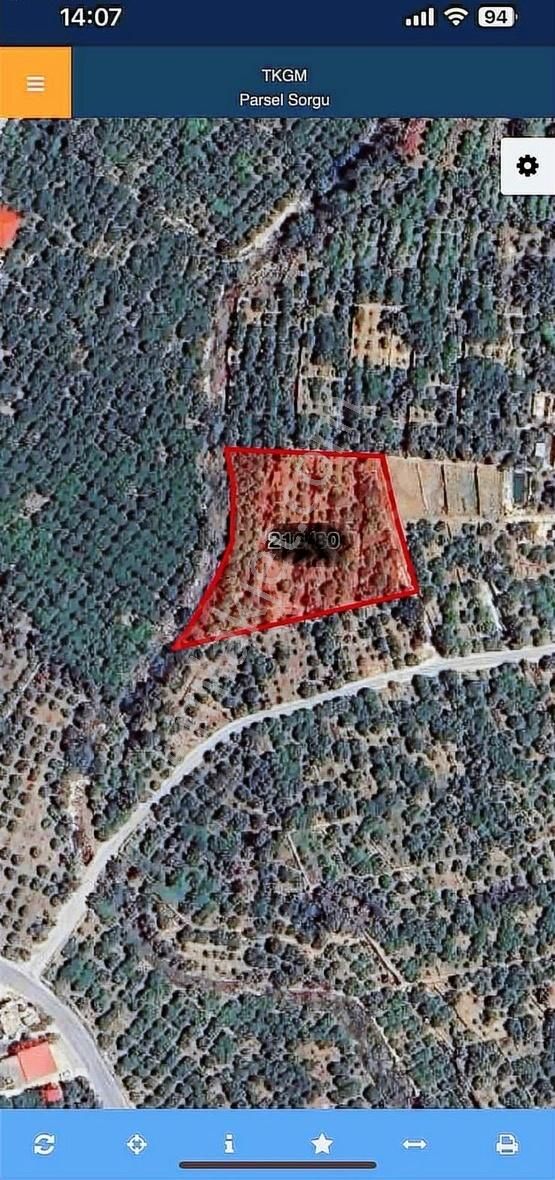 3335 M2 Barboros Mahallesinde Satılık Bahçe