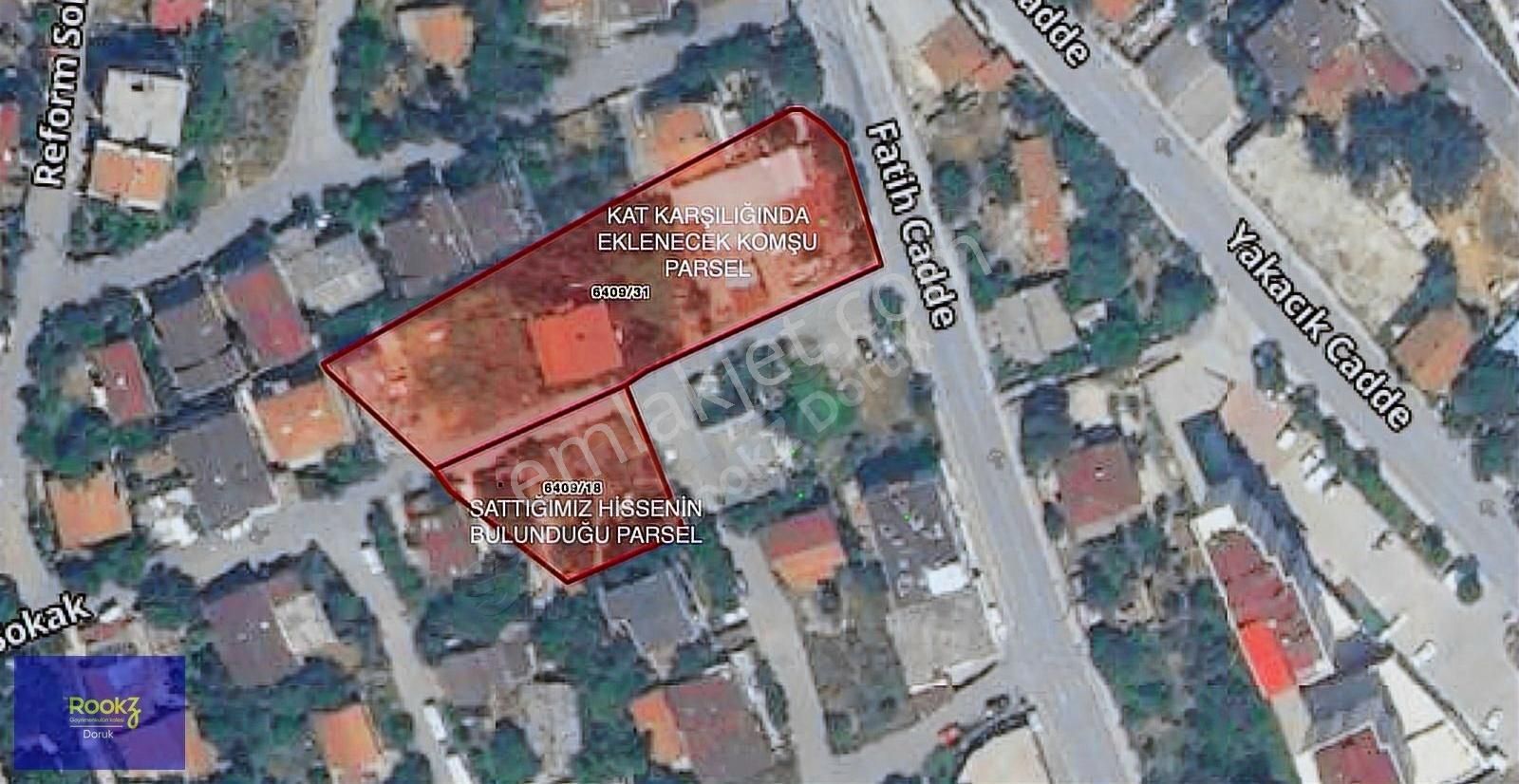 Rookz Doruk'tan Kat Karşılığına Hazır Projeli Net 63,22 M2 Arsa