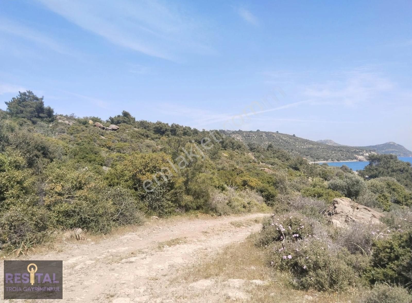 Çanakkale Ayvacık Kuruoba Da Deniz Manzaralı 543,37 M2 Fırsat