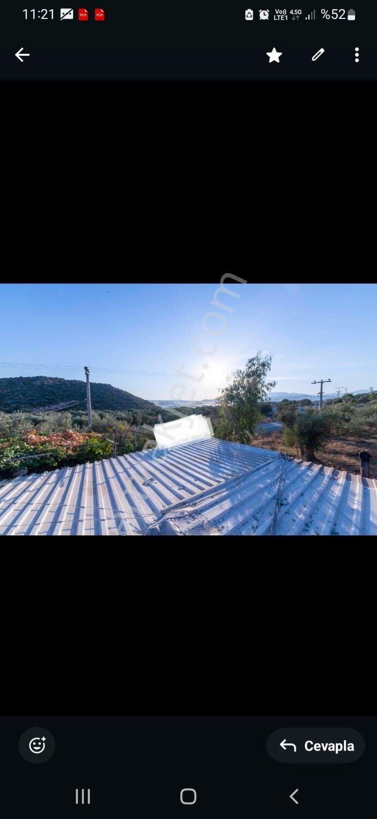 Çavdır Mah 1271m2 Deniz Manzaralı Hobi Bahce Tarzı Satlık Yazlık
