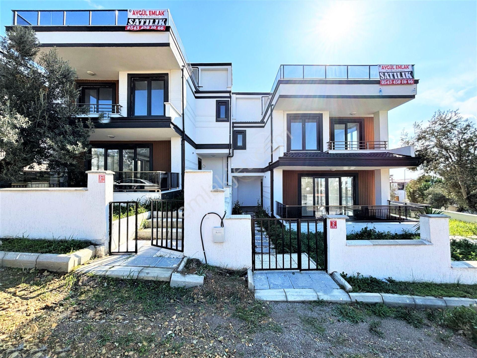 ⭐tek Yetkili⭐aygül'den Pelitköy İçmeler'de Sıfır Full Deniz Manzaralı Teraslı Lüks 3+1 Satılık Villa