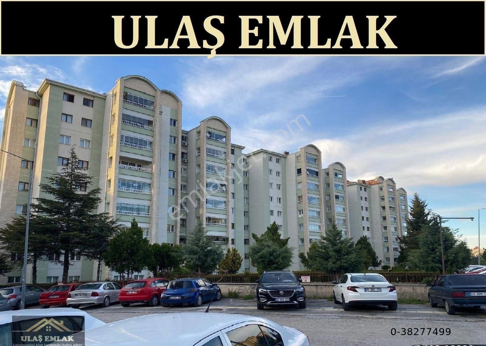 Ulaş Emlak Elvankent Merkezde Site İçi Çift Asansörlü