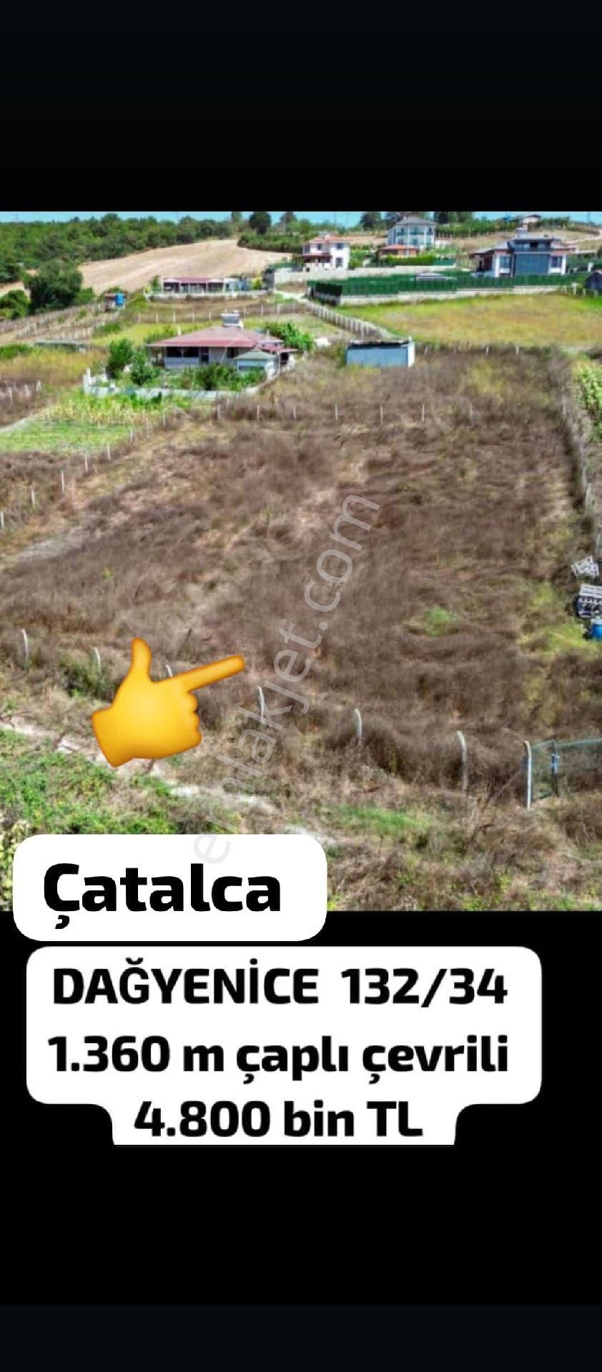 Çatalca Dağyenice 1360 Metre Çaplı Çevrili