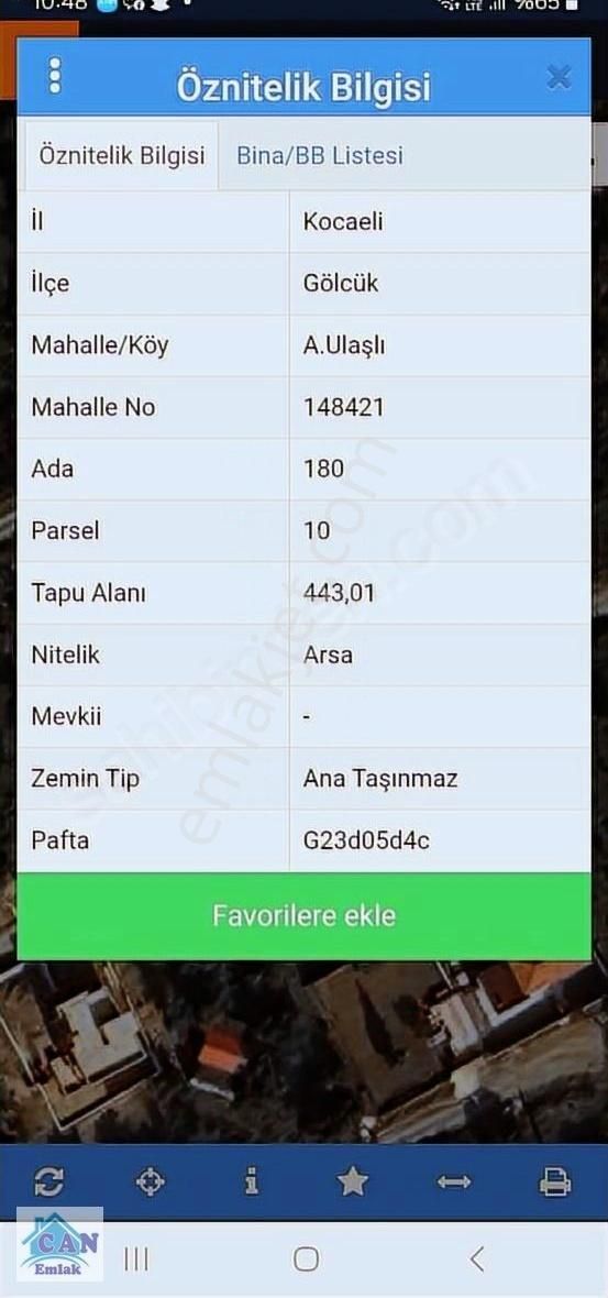 Ulaşlıda Deniz Manzaralı Satılık Arsa