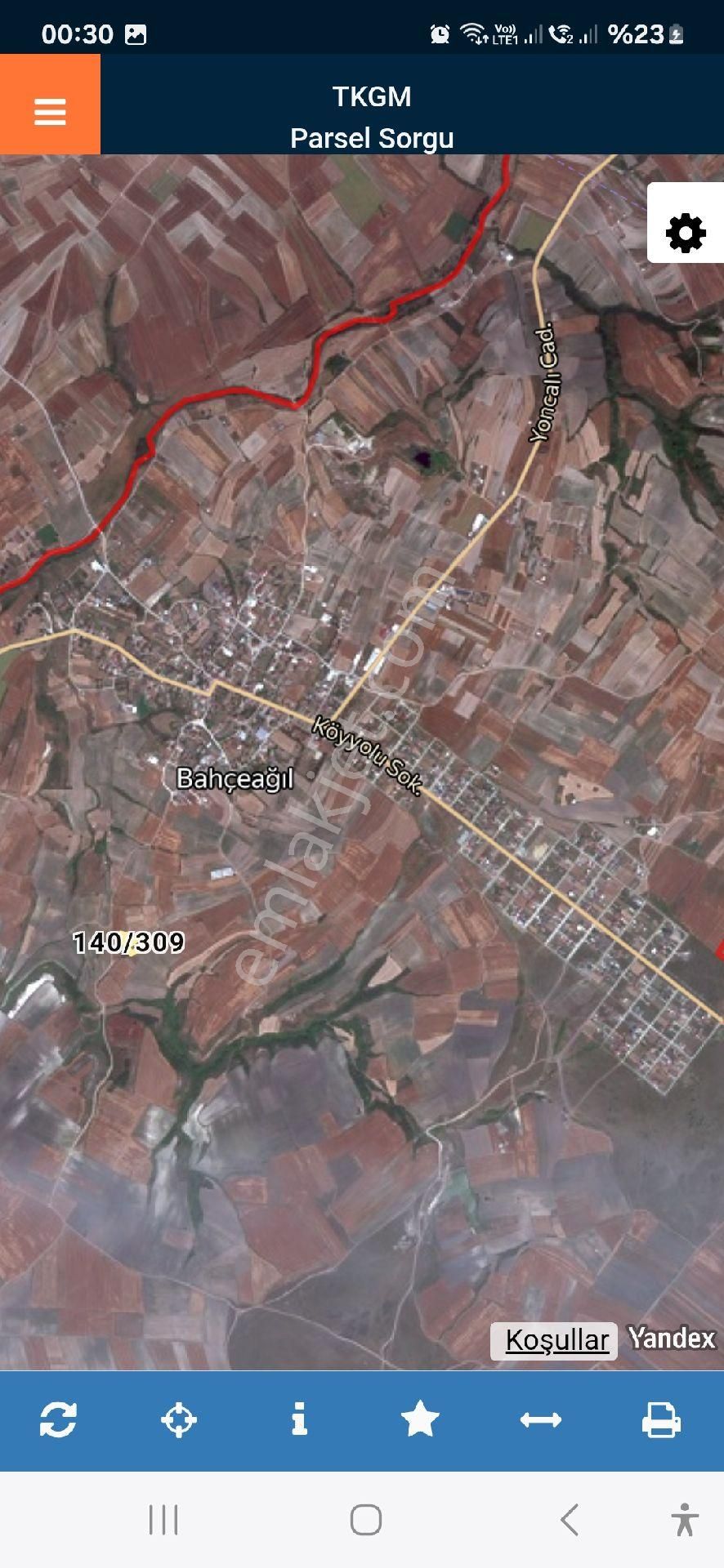 Tekirdağ Kapaklı Bahçeağıl Mh De Satılık Tek Tapu Tarla