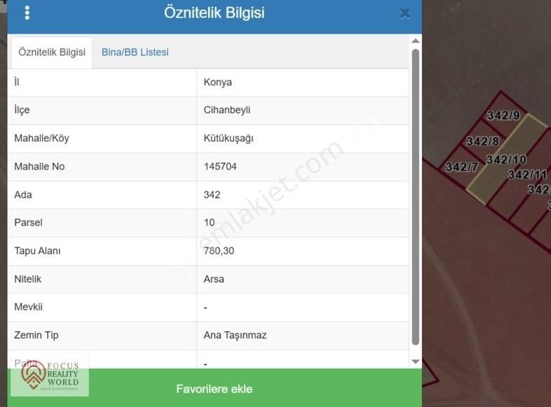 Villa İmarlı Arsa & Arsalar...