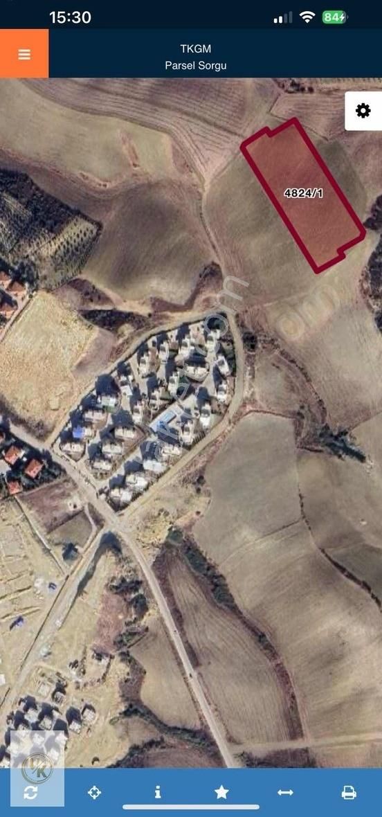 Kabasakal'da Villalar Bölgesinde/villa İmarlı/140 M2/cazip Arsa