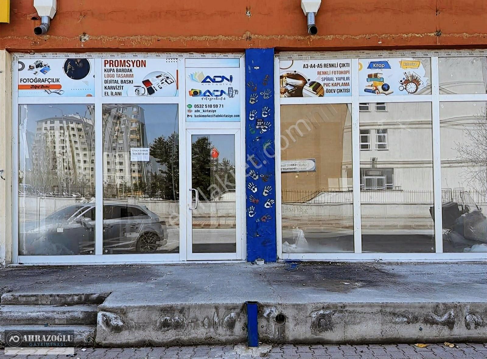 Kocasinan Yenişehirde Ana Cadde Üzeri Geniş Dükkan