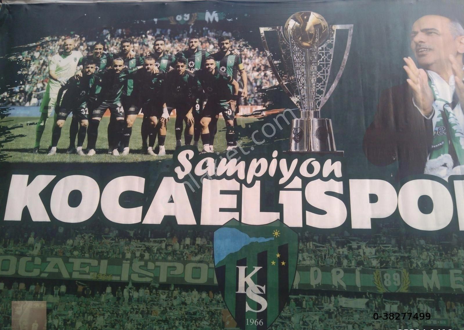 1. Lig 'den Süper Lige Şampiyon Kocaeli Spor Başarılar Dileriz. Fenerbahçe - İstanbul