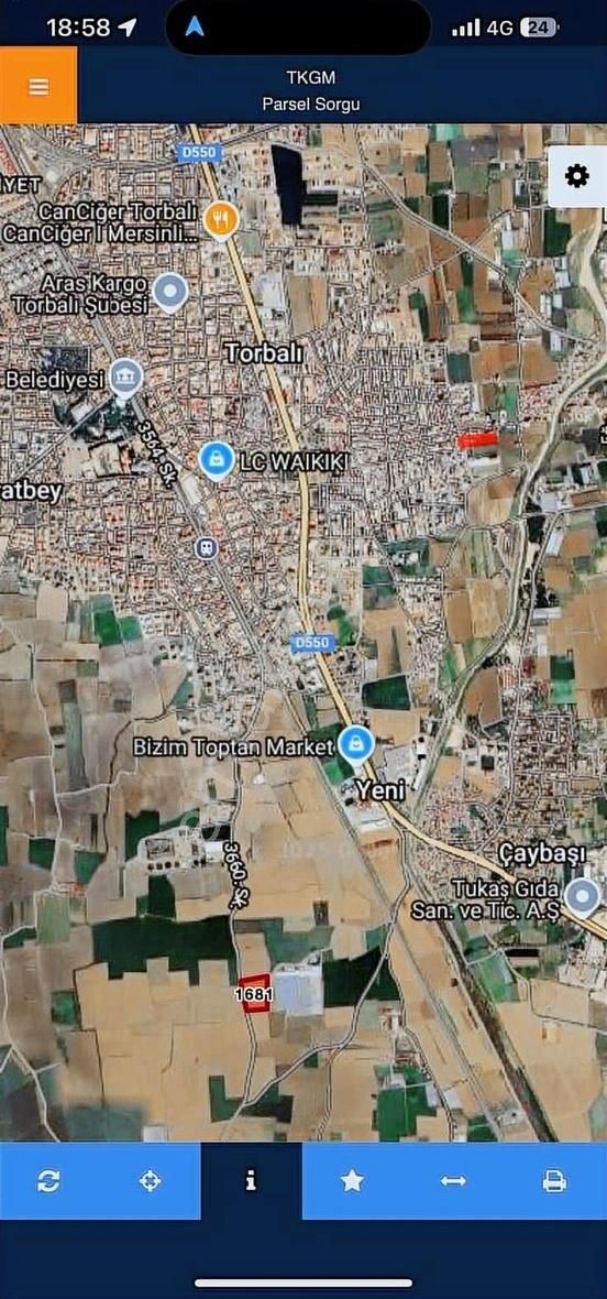 Torbalı Da Yatırımlık İmarın Dibi Tarla