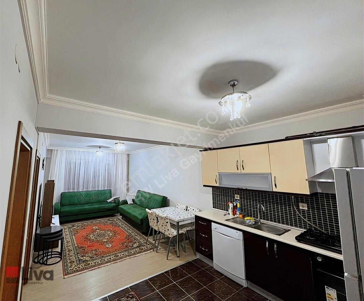 ▓livadan Abonelikleri Açık Eşyalı Kiralık Geniş 1+1 Daire!