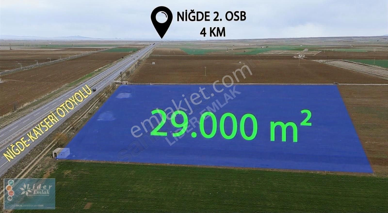 Lider'den Ovacık'ta Anayola Cepheli 29000 M² Satılık Arazi
