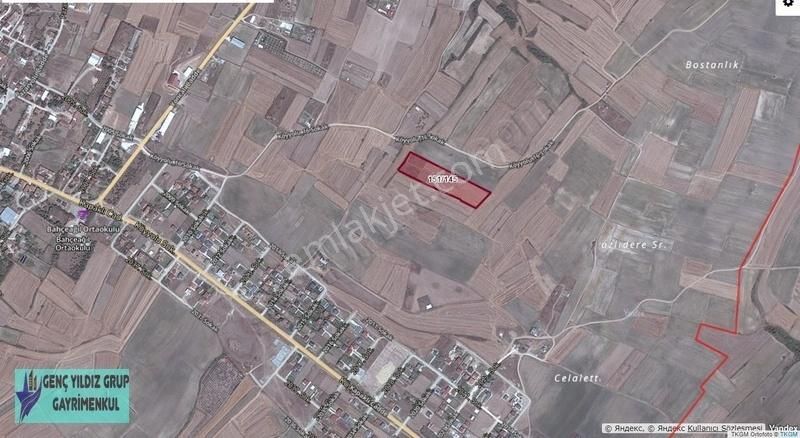 Kapaklı Bahçeağıl'da 1560 M2