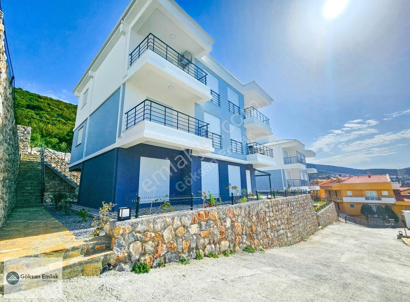 Akbük'te Full Deniz Manzaralı Satılık Sıfır 2+1 Daireler - Görsel 14