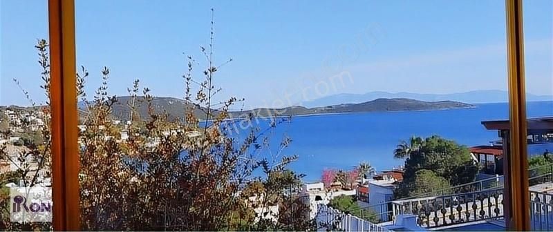 Bodrum Aktur'da 4+2 Denize Yakın Temiz Eşyalı Deniz Manzaralı Ev