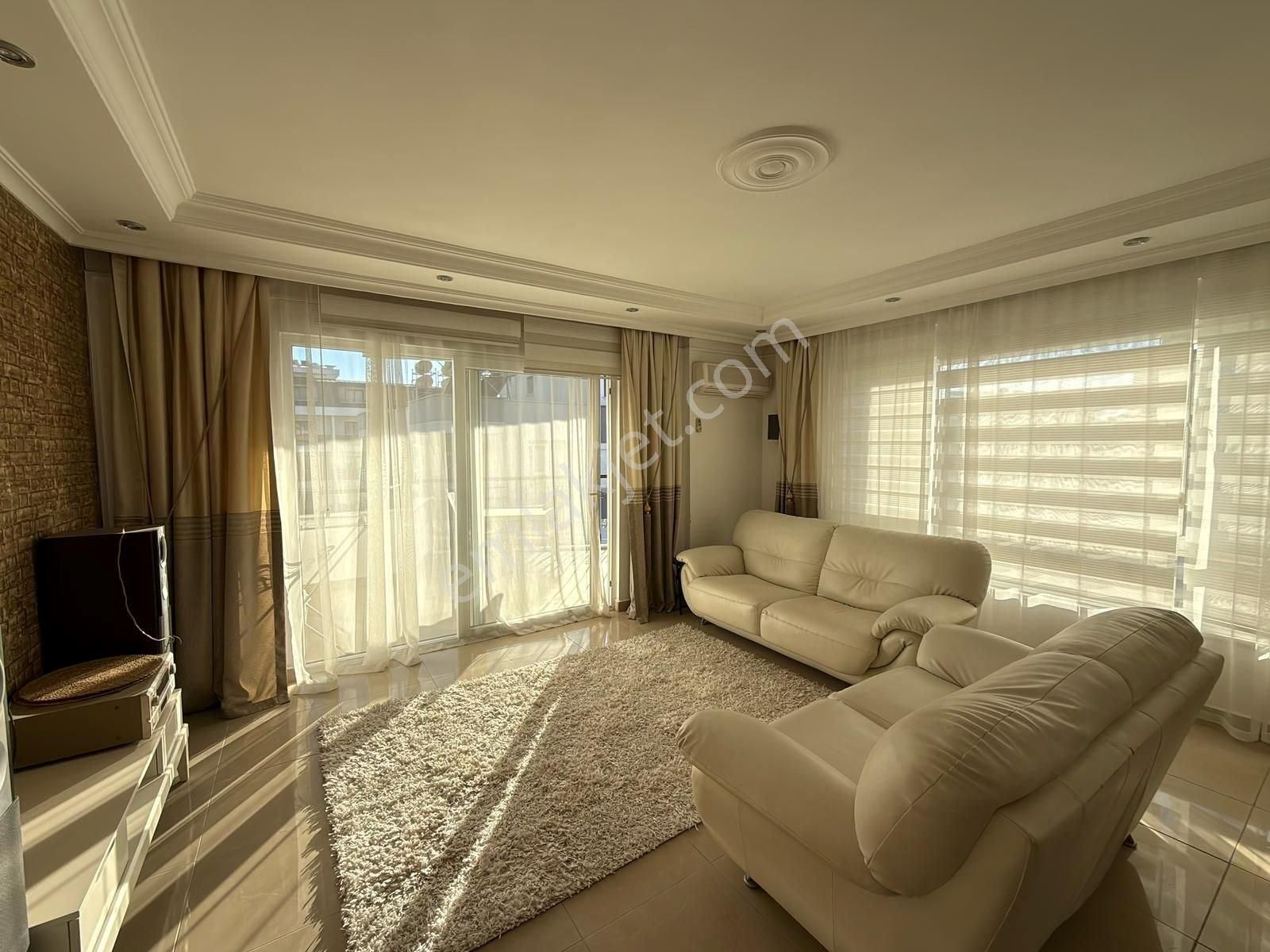 Big Duplex 4+1 Oba Furniture 450m Beach