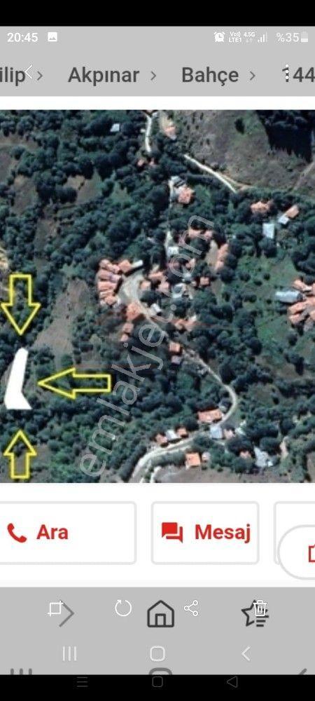 Çorum / İskilip / Akpınar Köyü Acill Satılık 1 Dönüm Bahçe - Görsel 3