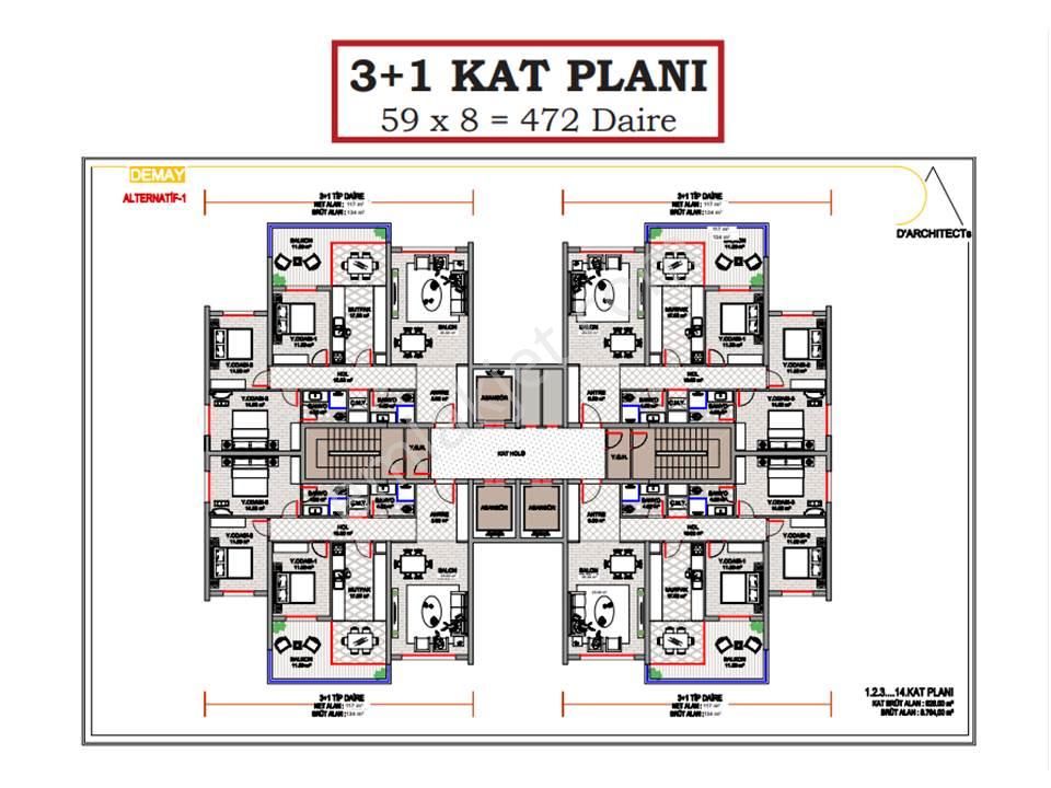New West'ten Havalimanı Yakını 3+1 Daire Getirili Koop. Hissesi - Görsel 4