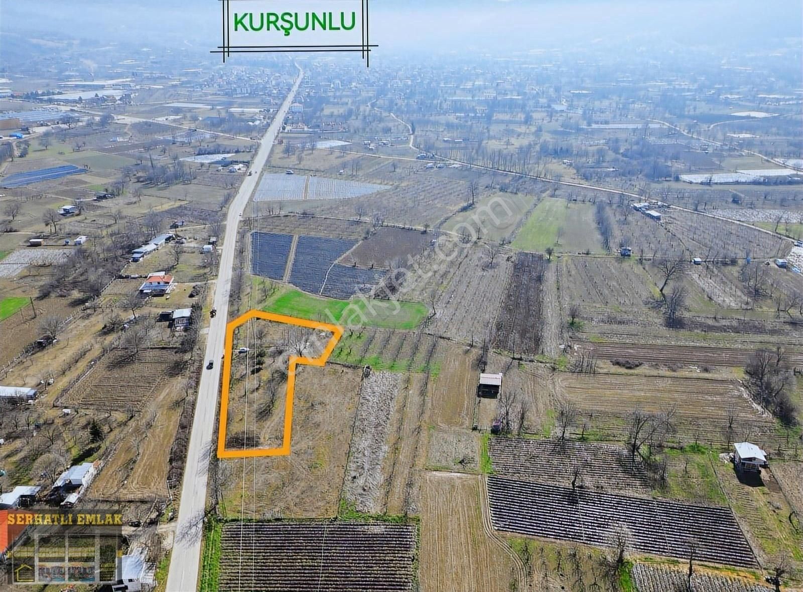 Serhatlı'dan Kurşunlu Asfaltına Cephe Yapı Kayıt Belgeli Tarla