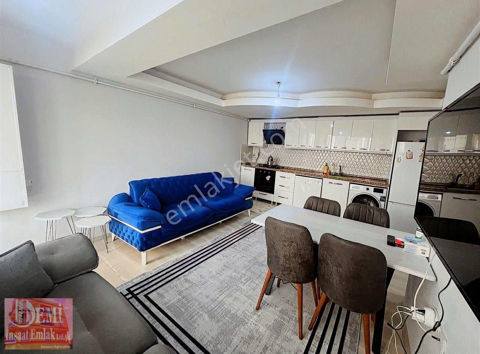Demi Emlak'tan Demirtaş Barbaros Mh.2+1 Bahçeli Kiralık Daire