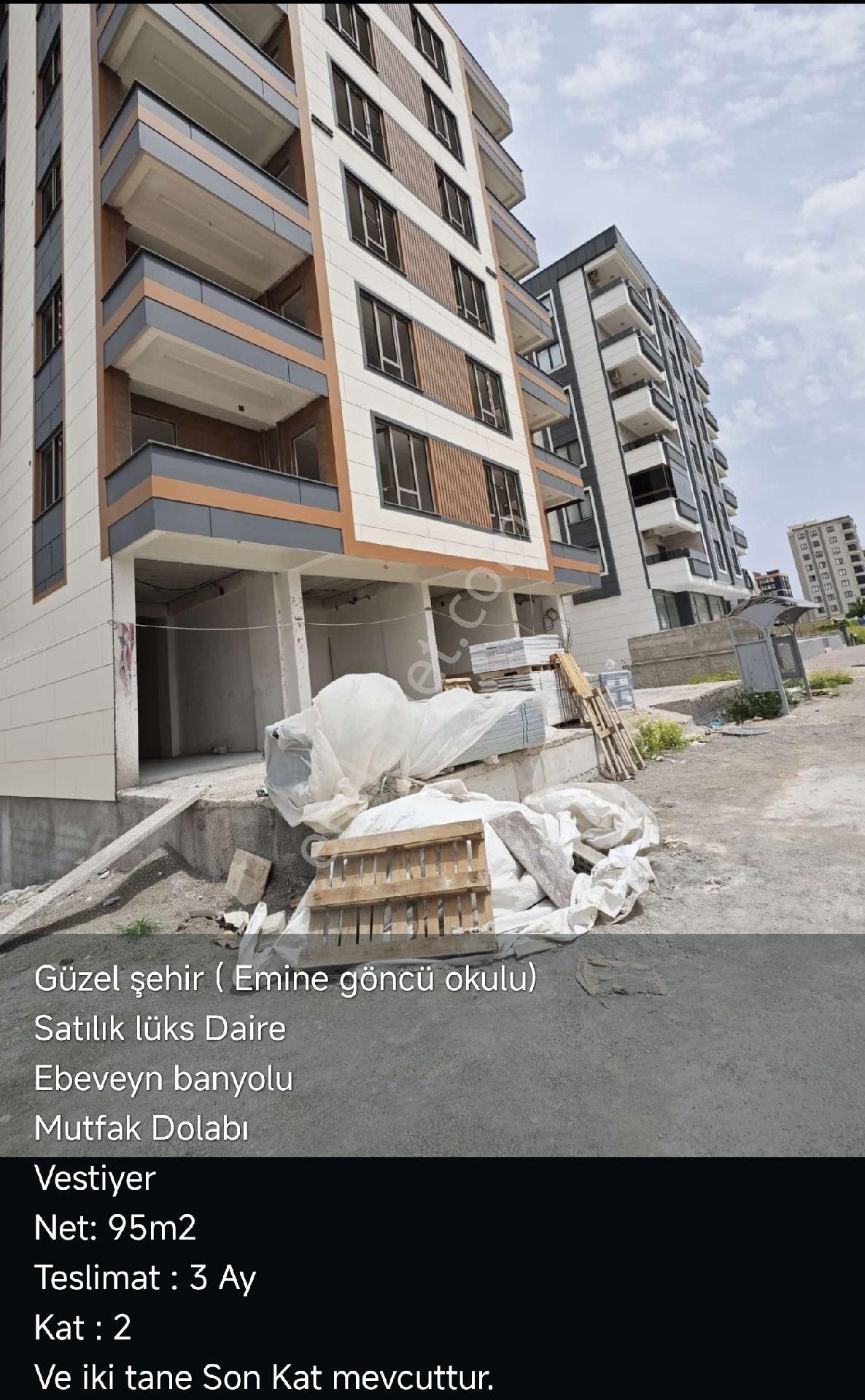 Doğukent Mahallesi'nde Satılık 2+1 Daire