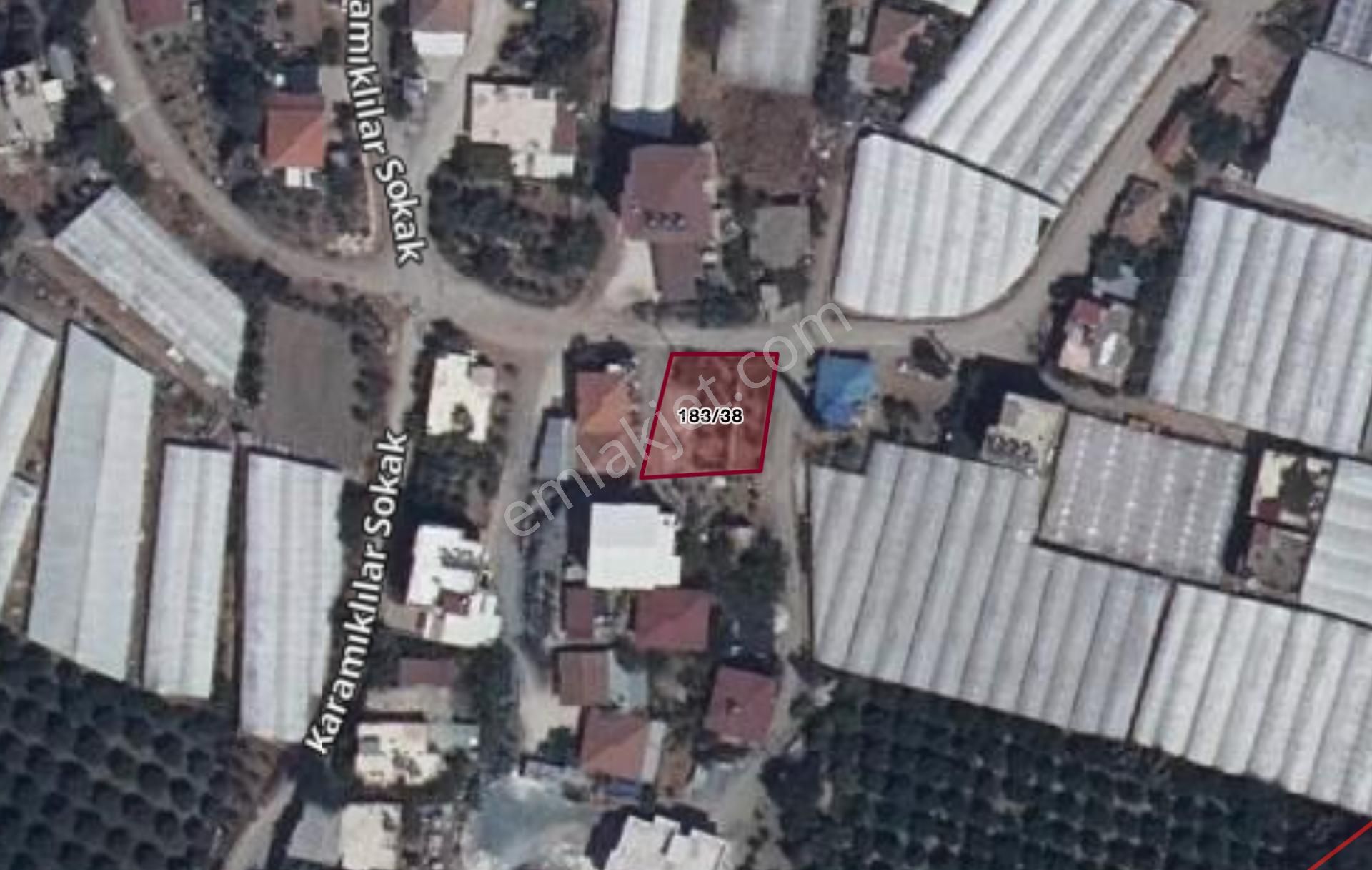 Antalya Kumluca Sarıcasu'da Müstakil Köşe Parsel
