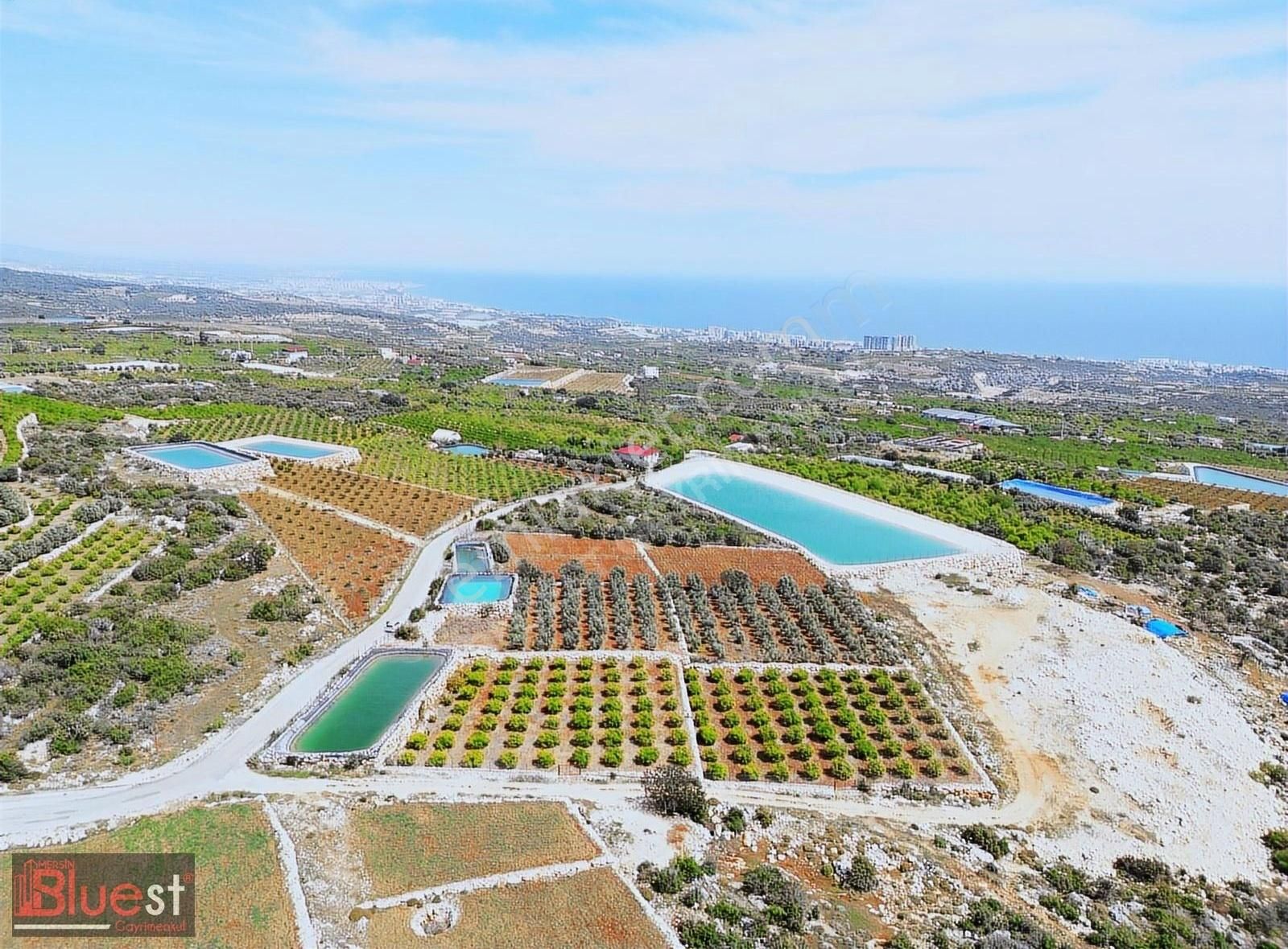 Batısandalda Full Deniz Manzaralı Satılık Bahçe