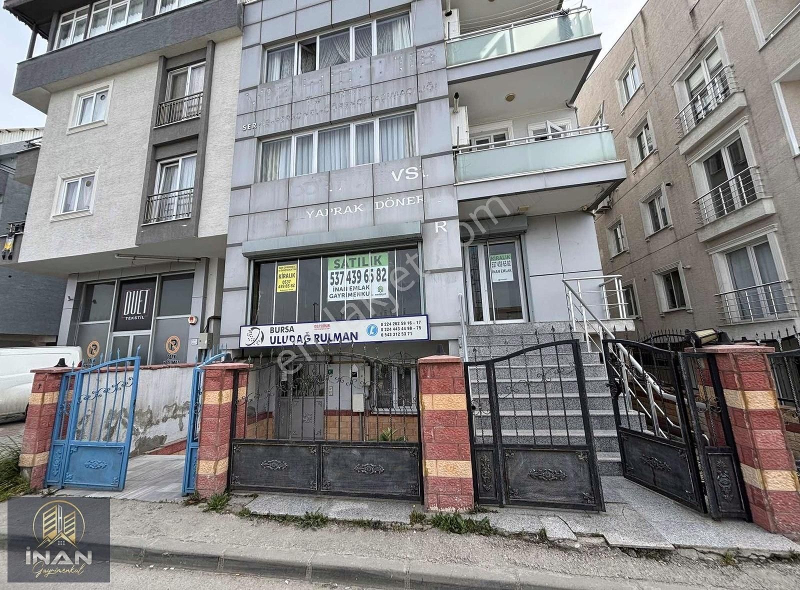 İnan Gayrimenkul'den Demirtaş'ta Satılık Dükkan