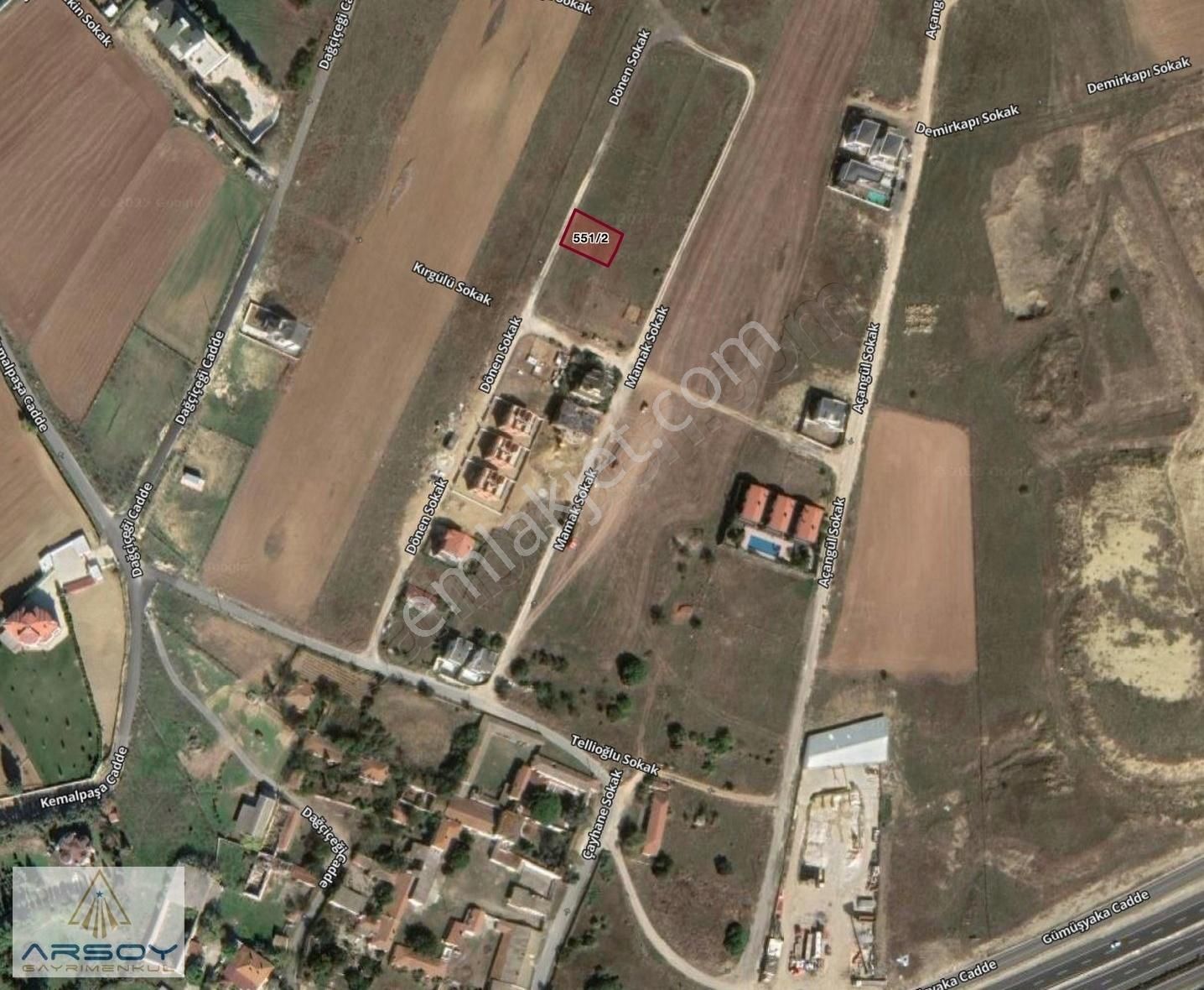 Silivri Çanta Mah. Deniz Manzaralı 400m2 Net Arsa Villa İmarlı