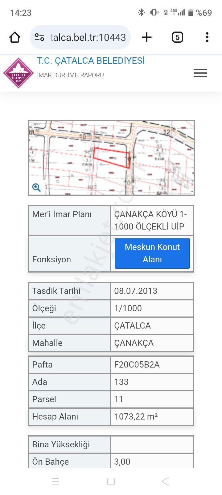 Çanakça'da Tek Tapu Arsa - Görsel 12