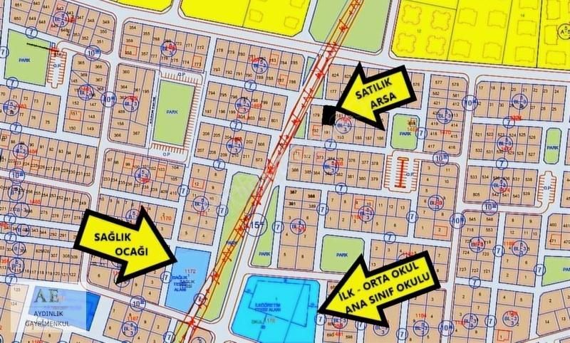 Aydınlık Emlak'tan İnegöl Yeni Mahallede Satılık 198 M² Arsa
